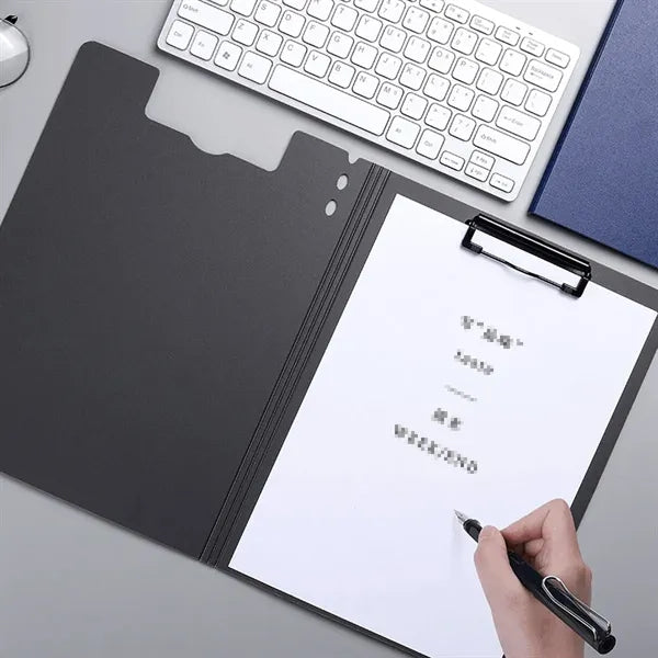 Multifunctional Dual-Purpose Loose-Leaf Folder With Pen Hole