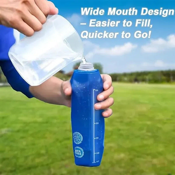 TPU Soft Foldable Hydration Flask