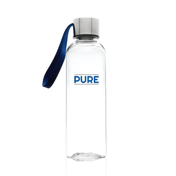 17 oz. Genie Plastic Water Bottle With Strap