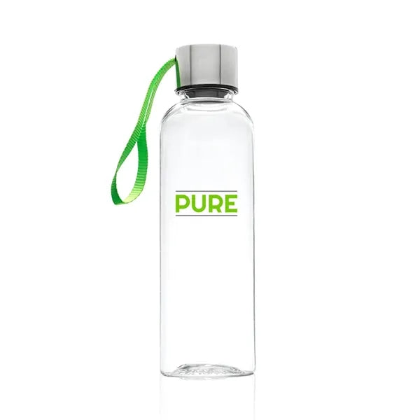 17 oz. Genie Plastic Water Bottle With Strap