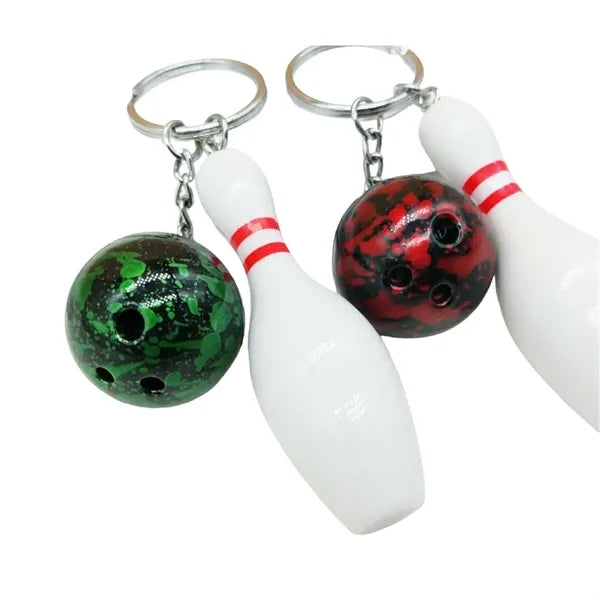 Bowling Ball Keychain for Bowling Lovers and Events