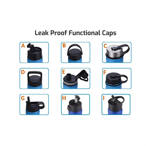 32 oz Double Vacuum Insulated Sports Bottle
