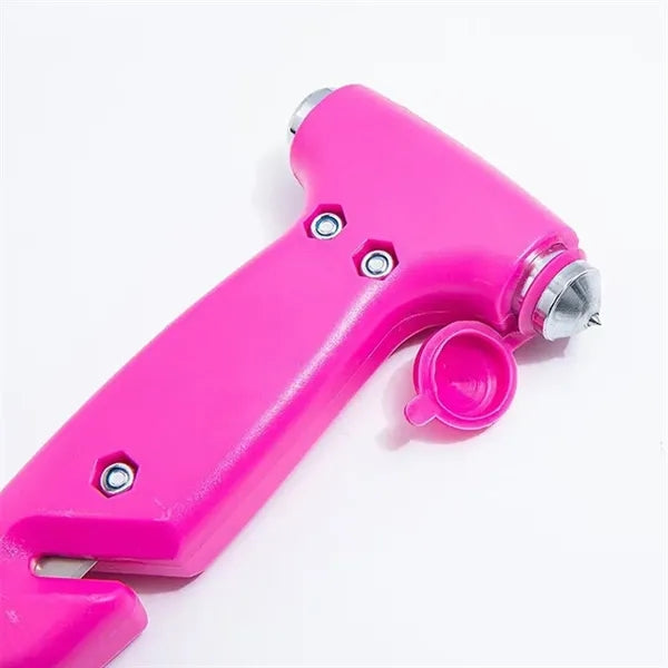 Two-In-One Solid Escape Car Window Breaking Safety Hammer