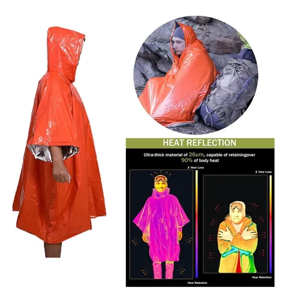 Emergency Rain Poncho