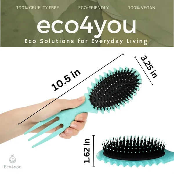 Triple Prong Air Cushion Hair Comb
