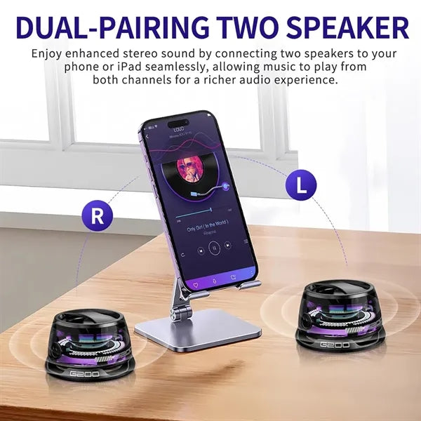 G2000 Magnetic Bluetooth Speaker with Phone Holder