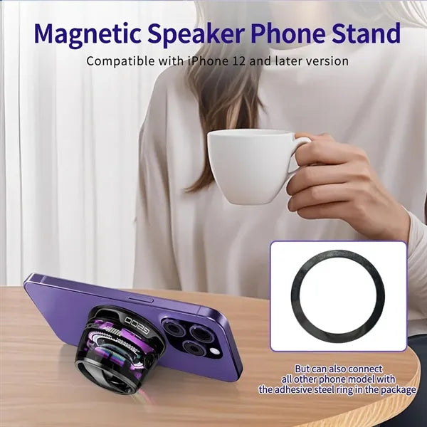 G2000 Magnetic Bluetooth Speaker with Phone Holder