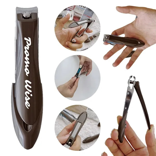 Anti-Splash Craft Manicure Stainless Steel Nail Clipper