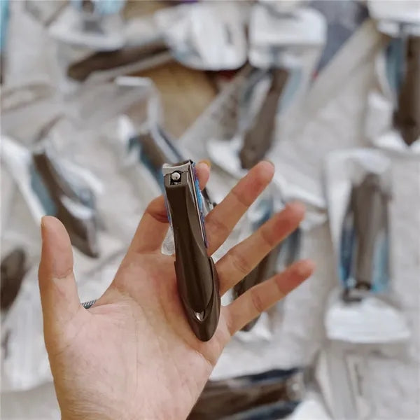 Anti-Splash Craft Manicure Stainless Steel Nail Clipper