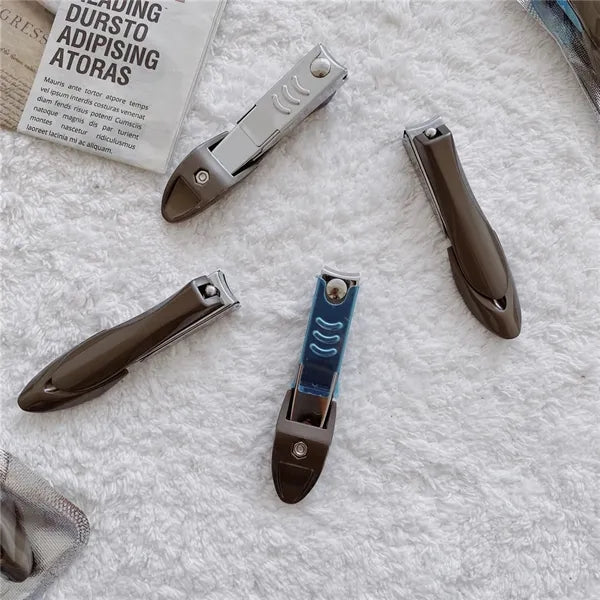 Anti-Splash Craft Manicure Stainless Steel Nail Clipper
