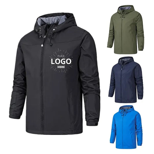 Windbreaker Hoody Jacket Coats