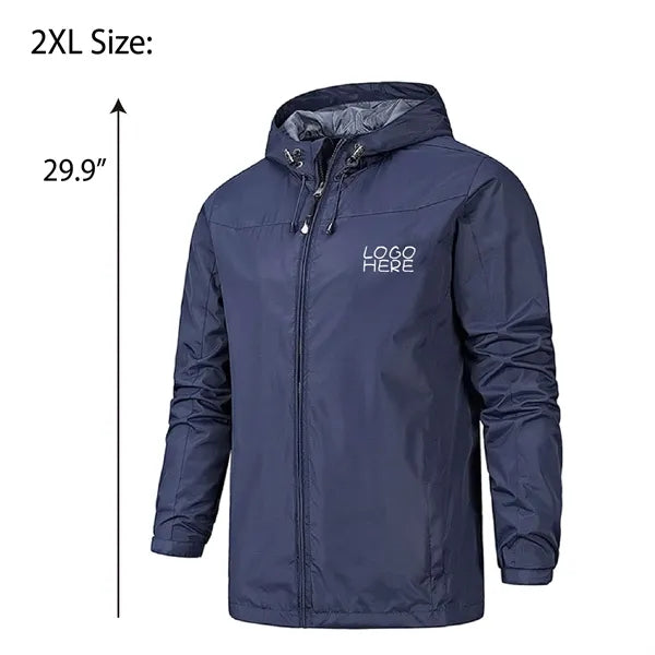 Windbreaker Hoody Jacket Coats