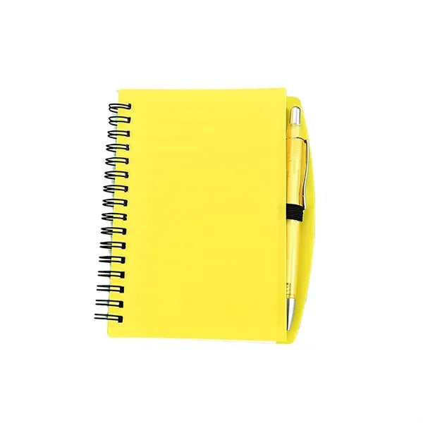 A5 Matte Cover Notebook with Pen