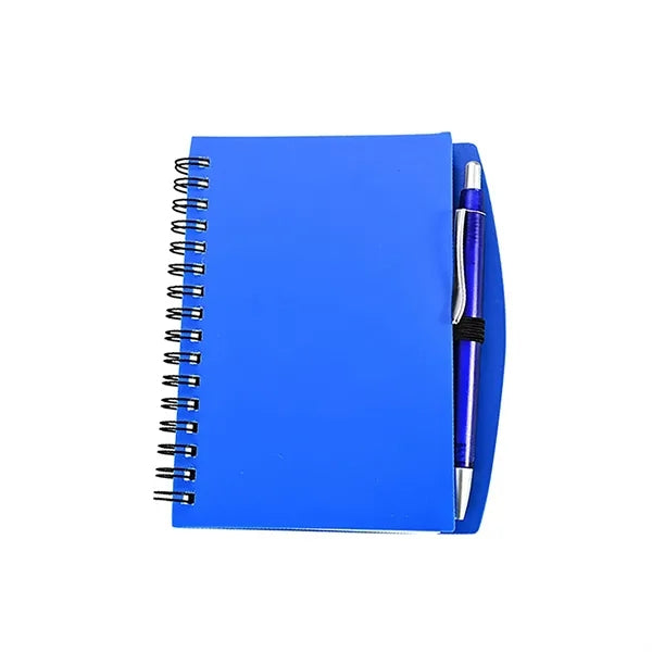 A5 Matte Cover Notebook with Pen