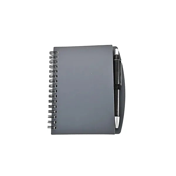 A5 Matte Cover Notebook with Pen