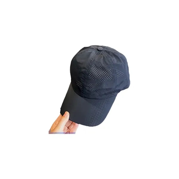 Sport Unstructured Flat Brim Quick Drying Outdoor Hat