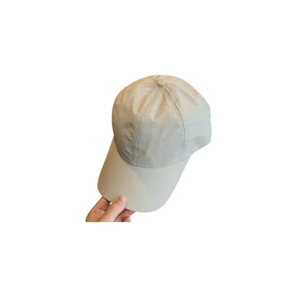 Sport Unstructured Flat Brim Quick Drying Outdoor Hat