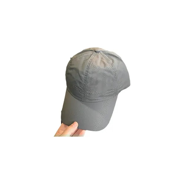 Sport Unstructured Flat Brim Quick Drying Outdoor Hat