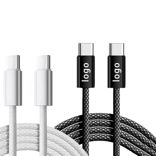 USB C to USB C Cable Type-C 65W Fast Charging Cable