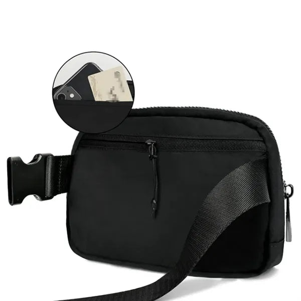 Durable Mini Waterproof Adjustable Compact Travel Belt Bag