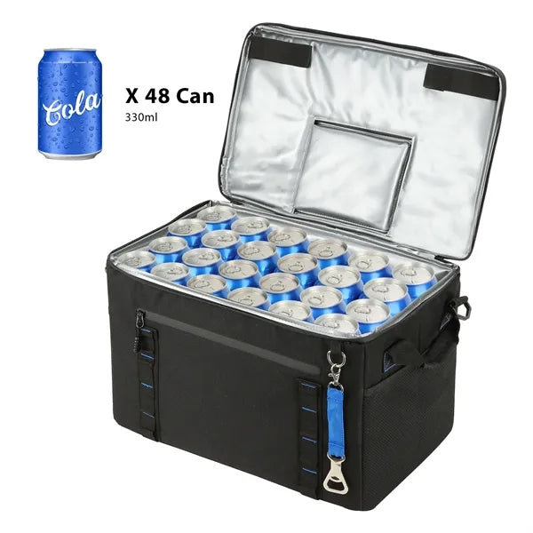 Collapsible 48-Can Cooler W/Bottle Opener
