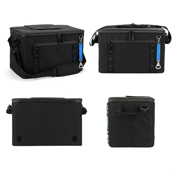 Collapsible 48-Can Cooler W/Bottle Opener