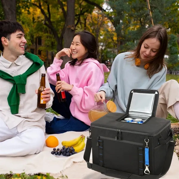 Collapsible 48-Can Cooler W/Bottle Opener