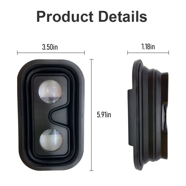Folding Silicone VR Glasses