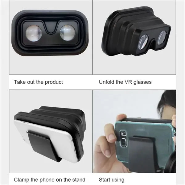 Folding Silicone VR Glasses