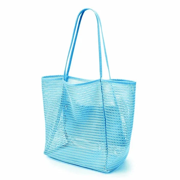 Foldable Mesh Beach Tote Bag