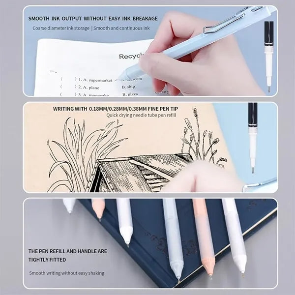 Journaling Note Taking Sketching Drawing Fine Tip Gel Pen
