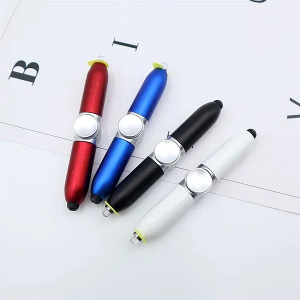 Spinning Fidget Pen Fidget Ballpoint Pen Metal Writing Tool