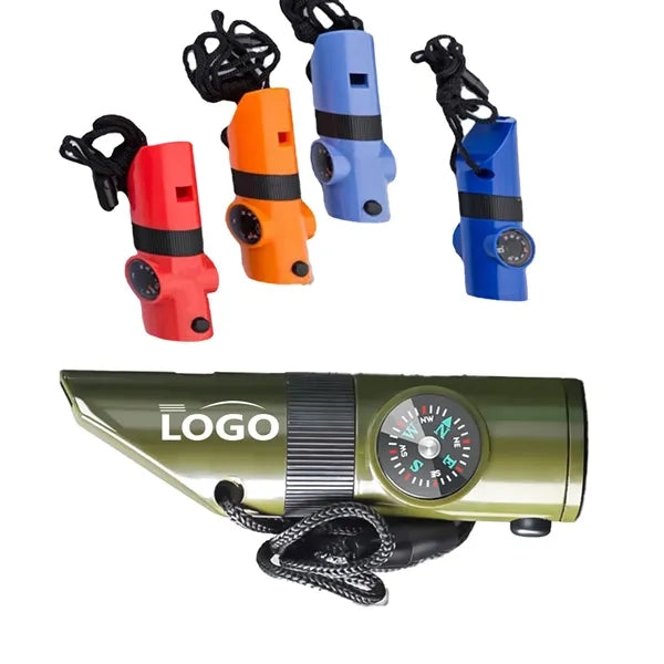 Outdoor Seven-in-One Multifunctional Whistle