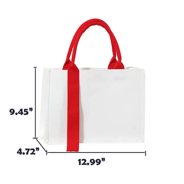 Heavy-Duty 12oz Canvas Tote With Reinforced Core Handles
