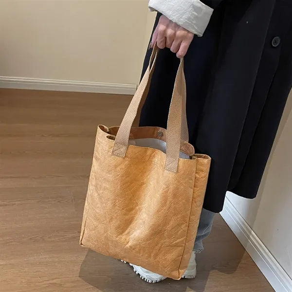 Vintage Creative Simple Artistic Brown Paper Handbag
