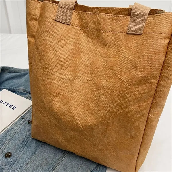 Vintage Creative Simple Artistic Brown Paper Handbag