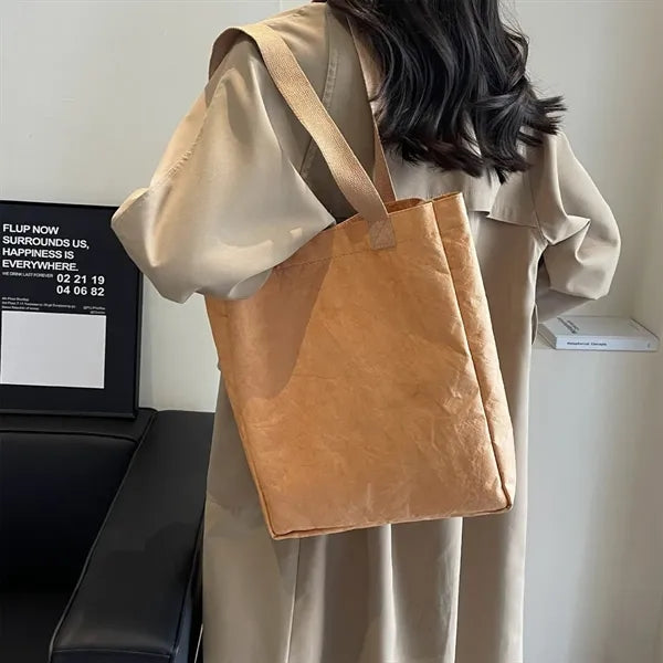 Vintage Creative Simple Artistic Brown Paper Handbag