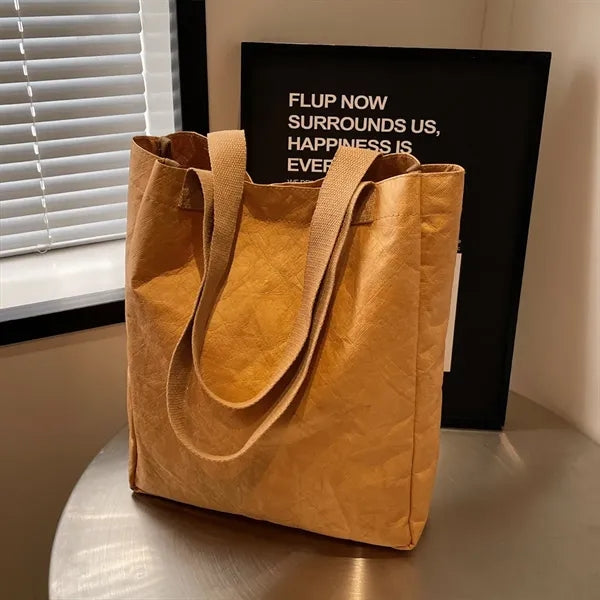 Vintage Creative Simple Artistic Brown Paper Handbag