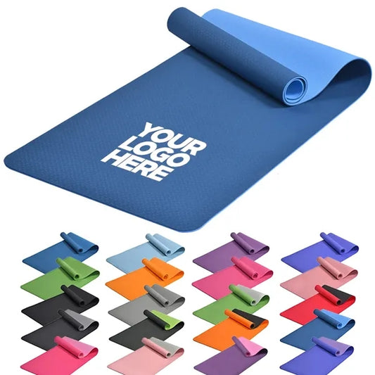 TPE Yoga Mat With Bag 72" x 31"