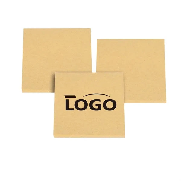 Eco Kraft Paper Sticky Notepad Free Shipping