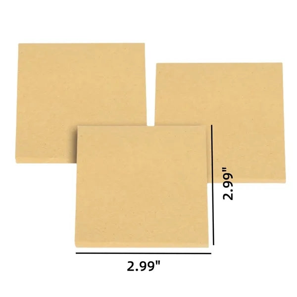 Eco Kraft Paper Sticky Notepad Free Shipping