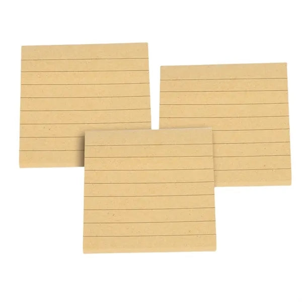 Eco Kraft Paper Sticky Notepad Free Shipping