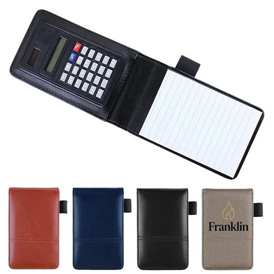 A7 Business Notebook With Calculator And Pen Holder