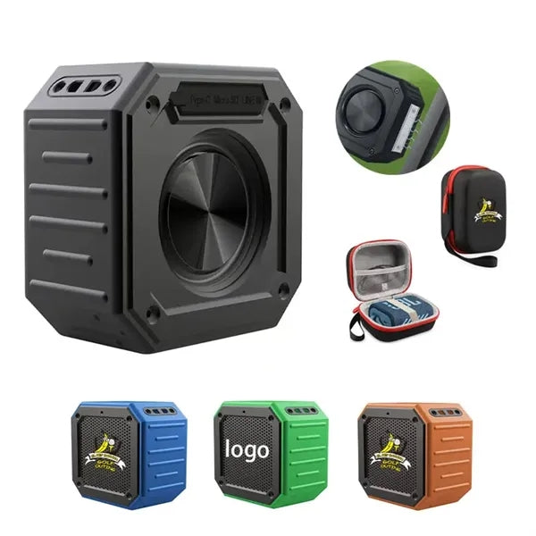 2-Pack Golf Cart Speakers with Storage Case