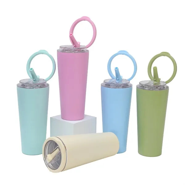 24oz Insulated Tumbler with Straw Lid