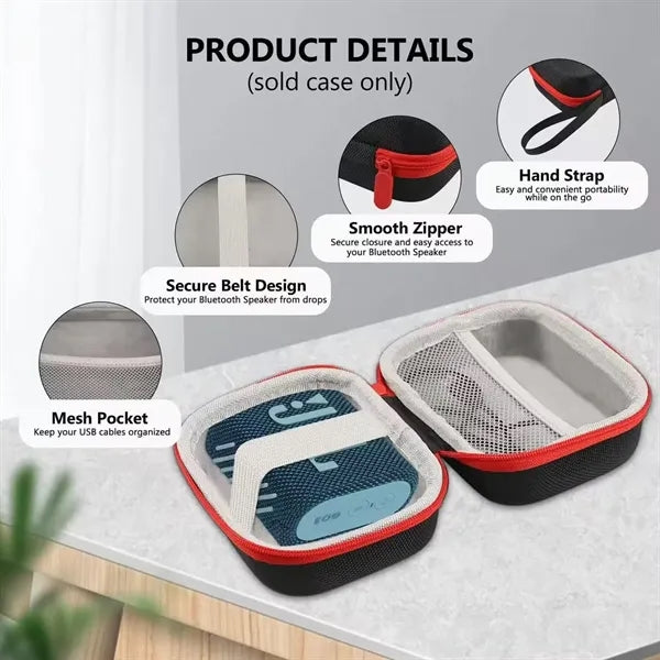 2-Pack Golf Cart Speakers with Storage Case