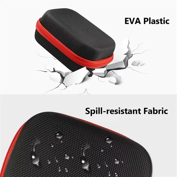 2-Pack Golf Cart Speakers with Storage Case