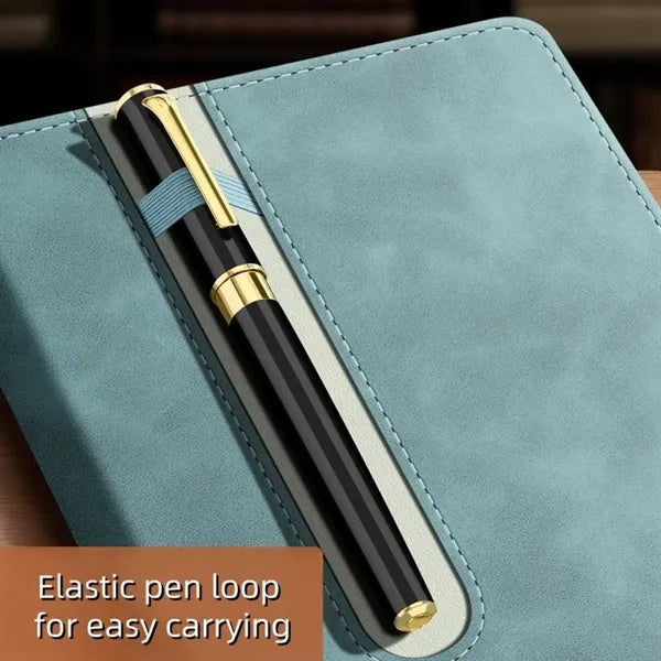 A5 PU Notebook with Pen Holder