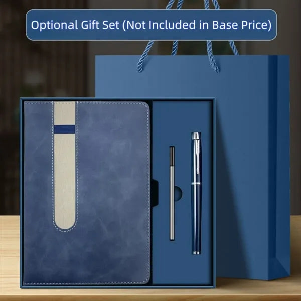 A5 PU Notebook with Pen Holder