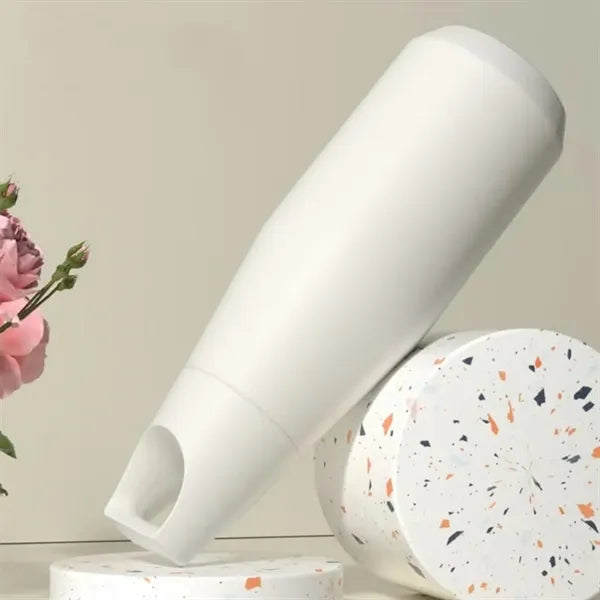 Insulated Tumbler w/Handle, Double Wall Vacuum Construction